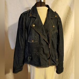 Medium blue jean jacket